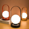 Celeste Lampe Mit Wiederaufladbarem Akku Kugelform Minimalistische Gestaltung