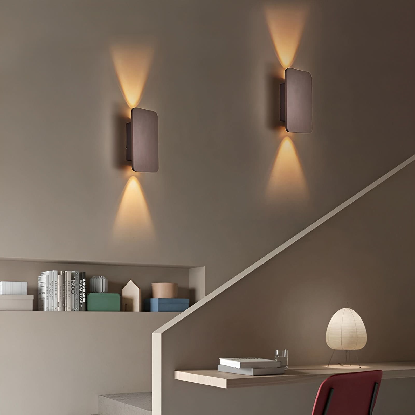 LYNIX LED-Wandleuchte Für Sicherheit Stil Modernes Ambiente Treppenhaus Flur Wohnzimmer