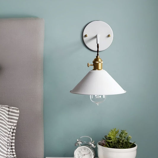 Amelia Retro-Lampe Kegelförmige Metallleuchte Mit Sanftem Licht Für Wohnzimmer Schlafzimmer Heimbüro