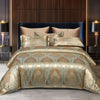 SILKLOFT – Elegantes Satin Jacquard Bettwäsche Satz