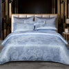 SILKLOFT – Elegantes Satin Jacquard Bettwäsche Satz