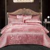 SILKLOFT – Elegantes Satin Jacquard Bettwäsche Satz