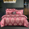 SILKLOFT – Elegantes Satin Jacquard Bettwäsche Satz