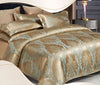 SILKLOFT – Elegantes Satin Jacquard Bettwäsche Satz