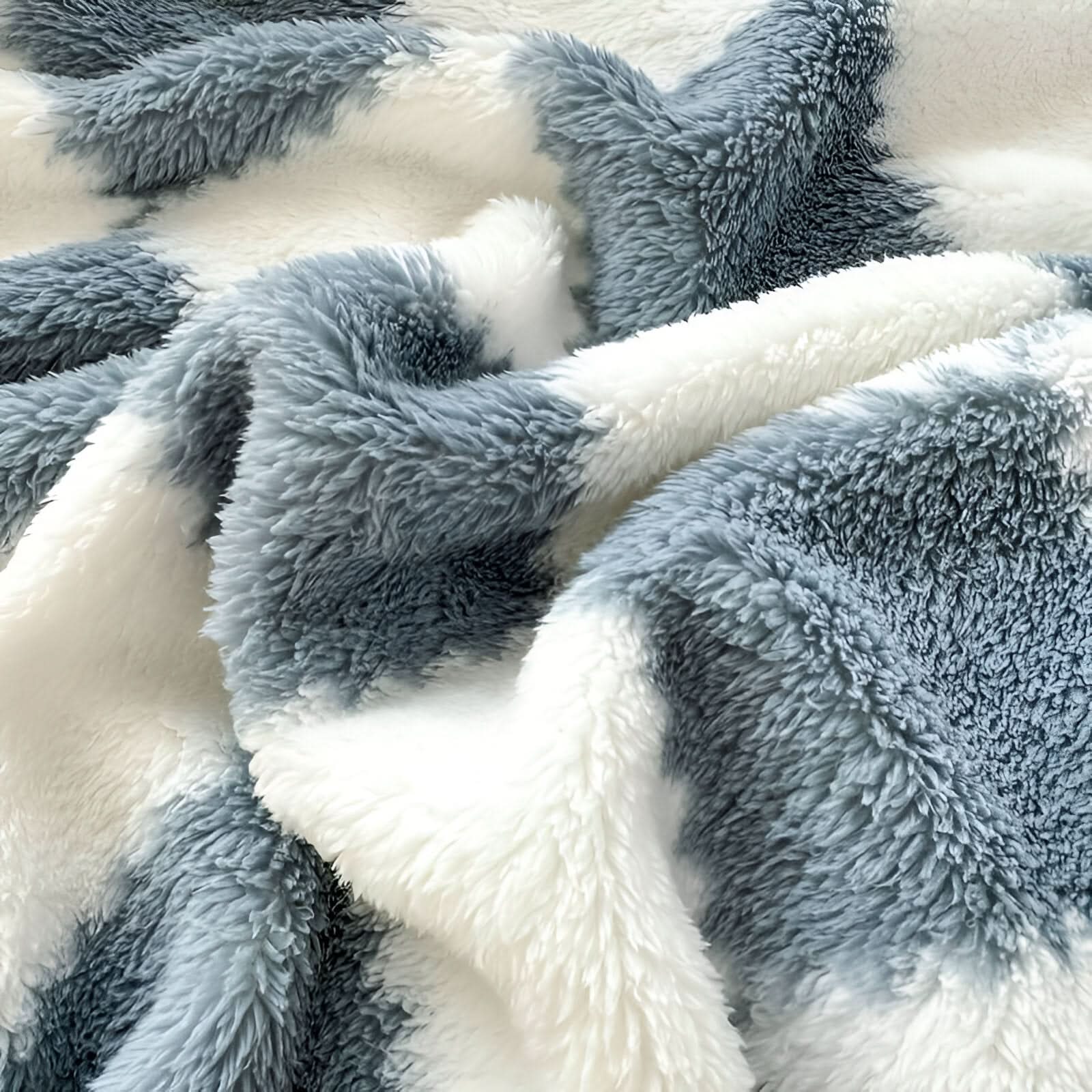 SNUGSPOT – Bunt Karierte Flausch Decke