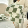 SNUGSPOT – Bunt Karierte Flausch Decke