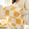 SNUGSPOT – Bunt Karierte Flausch Decke