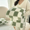 SNUGSPOT – Bunt Karierte Flausch Decke