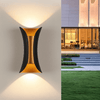 LEXI Wetterfeste Wandleuchte Mit Doppelkopf-LED-Design Für Gärten Und Terrassen