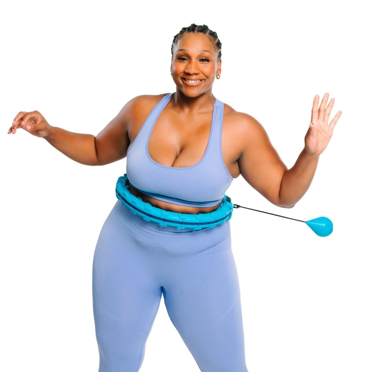Hulafit Profi – Verstellbarer Hula Reifen für Effektives Heim-Fitness und Tailletraining