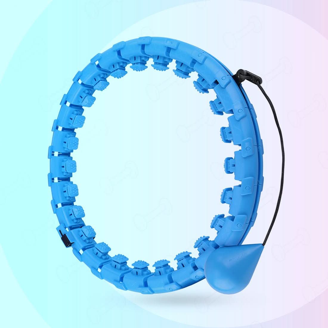 Hulafit Profi – Verstellbarer Hula Reifen für Effektives Heim-Fitness und Tailletraining