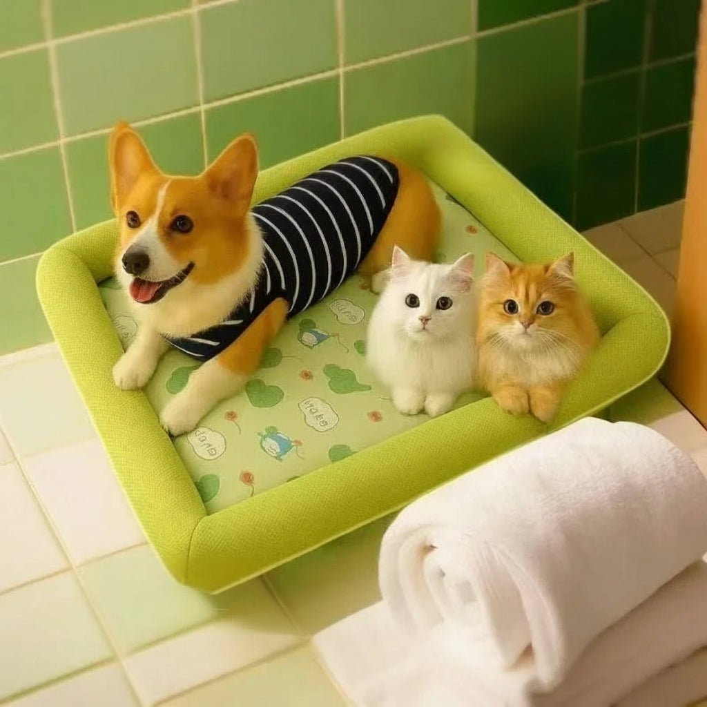 ICEBUDDY – Kühlendes Hundebett für kleine und mittelgroße Hunde 6