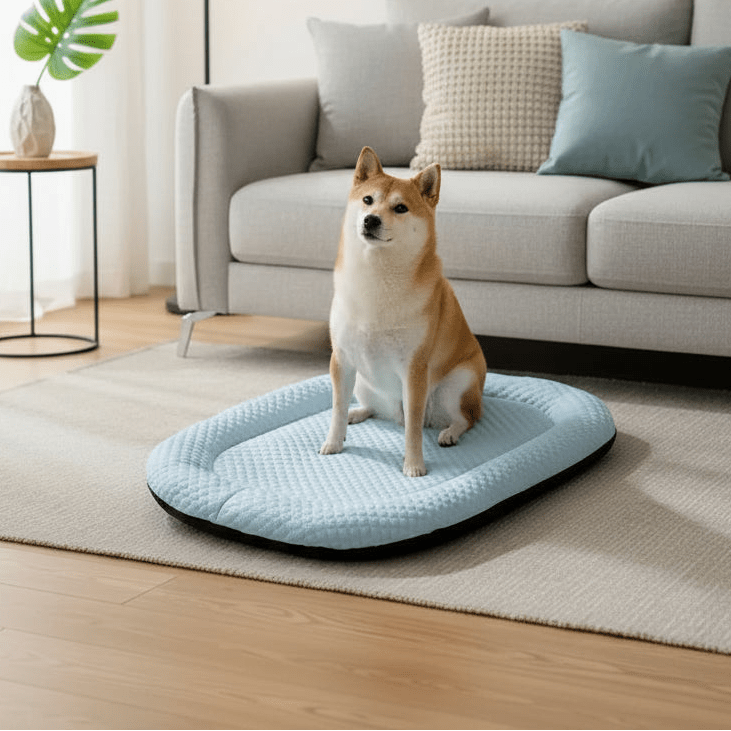 ICEPAD OVAL – Kühlendes Hundebett für kleine und große Hunde 1