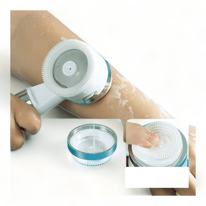 AQUASOOTHE – Wellness-Duschkopf mit Gelspender & Massage