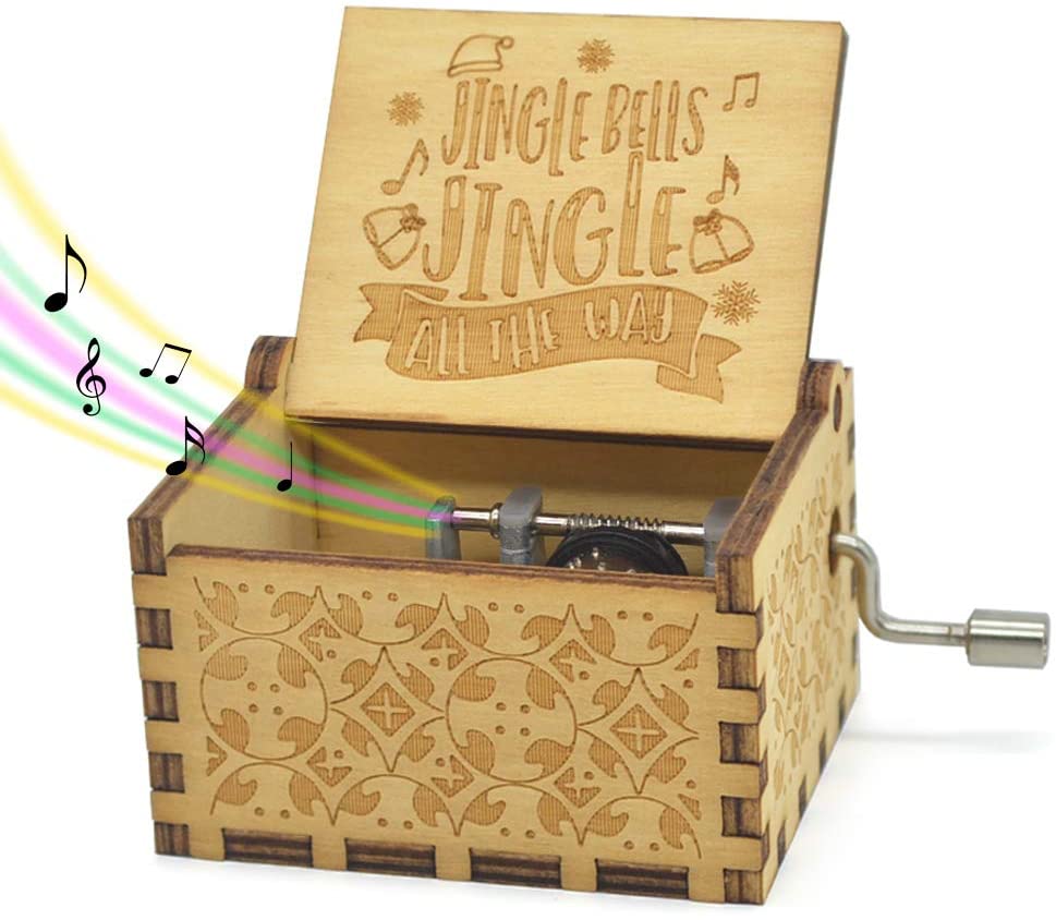 JOLLYBOX – Spieluhr mit Weihnachtsmotiv für festliche Heimdekoration 3