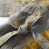 Kimono Baumwolle Gaze Bademantel – Retro Bademantel im Unisex-Gestaltung