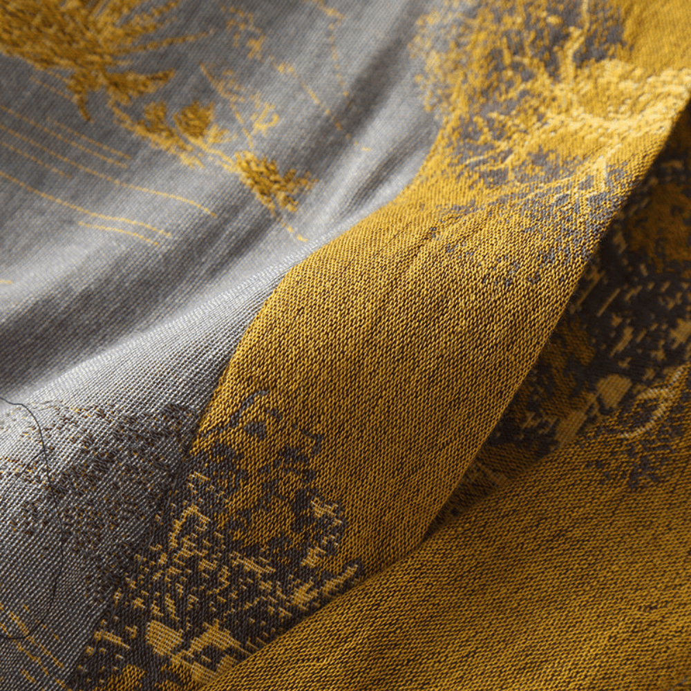 Kimono Baumwolle Gaze Bademantel – Retro Bademantel im Unisex-Gestaltung