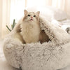 COMFYPET – Weicher Luxuskorb Für Katzen & Kleine Hunde
