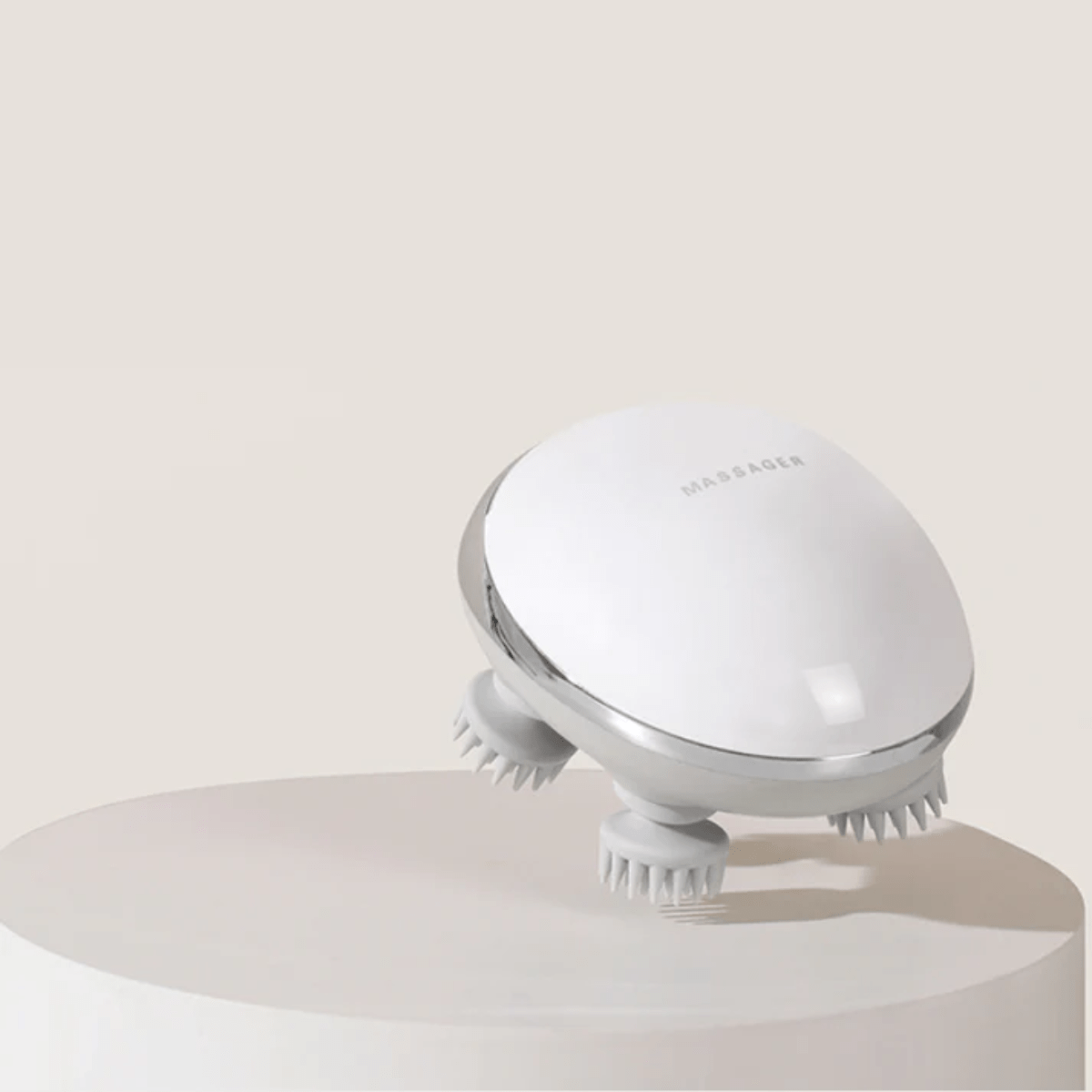 Kopfhaut Glückseligkeit – 4D Massagegerät mit Rotlicht & IPX8 Wasserschutz