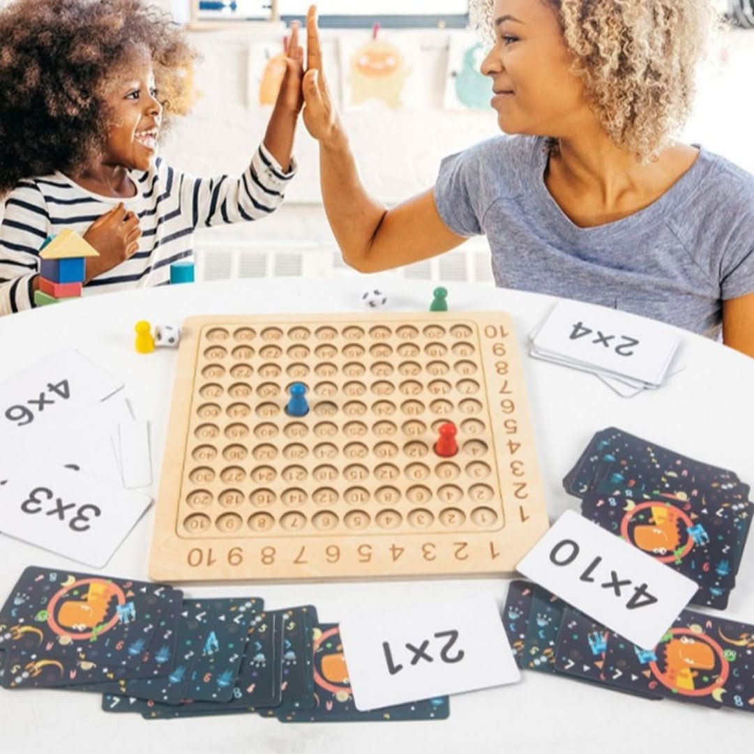 SpaßMathe – Lernspiel Aus Holz Für Spielerisches Rechnen & Zahlenverständnis