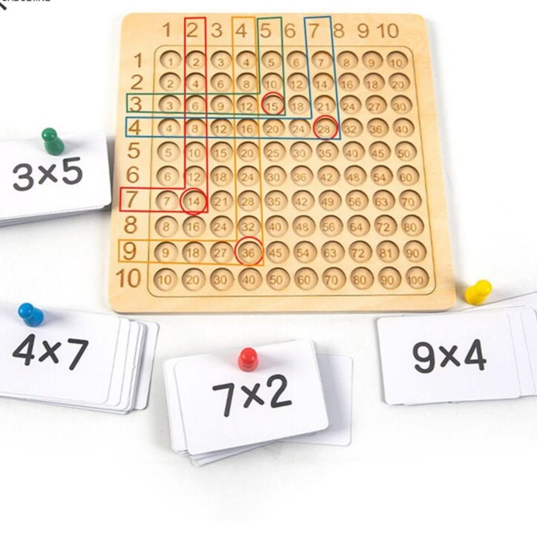 SpaßMathe – Lernspiel Aus Holz Für Spielerisches Rechnen & Zahlenverständnis