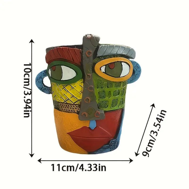 Künstlerischer Übertopf Picasso Pot™ – Handgefertigter Blumentopf für Pflanzenliebhaber 4
