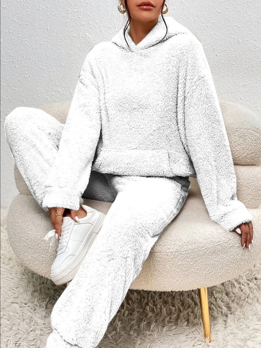 LANA Teddy Set – Hausanzug für Damen – Kuscheliger Komfort für Kalte Wintertage