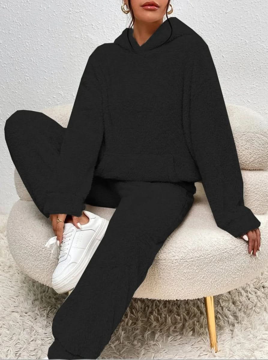 LANA Teddy Set – Hausanzug für Damen – Kuscheliger Komfort für Kalte Wintertage