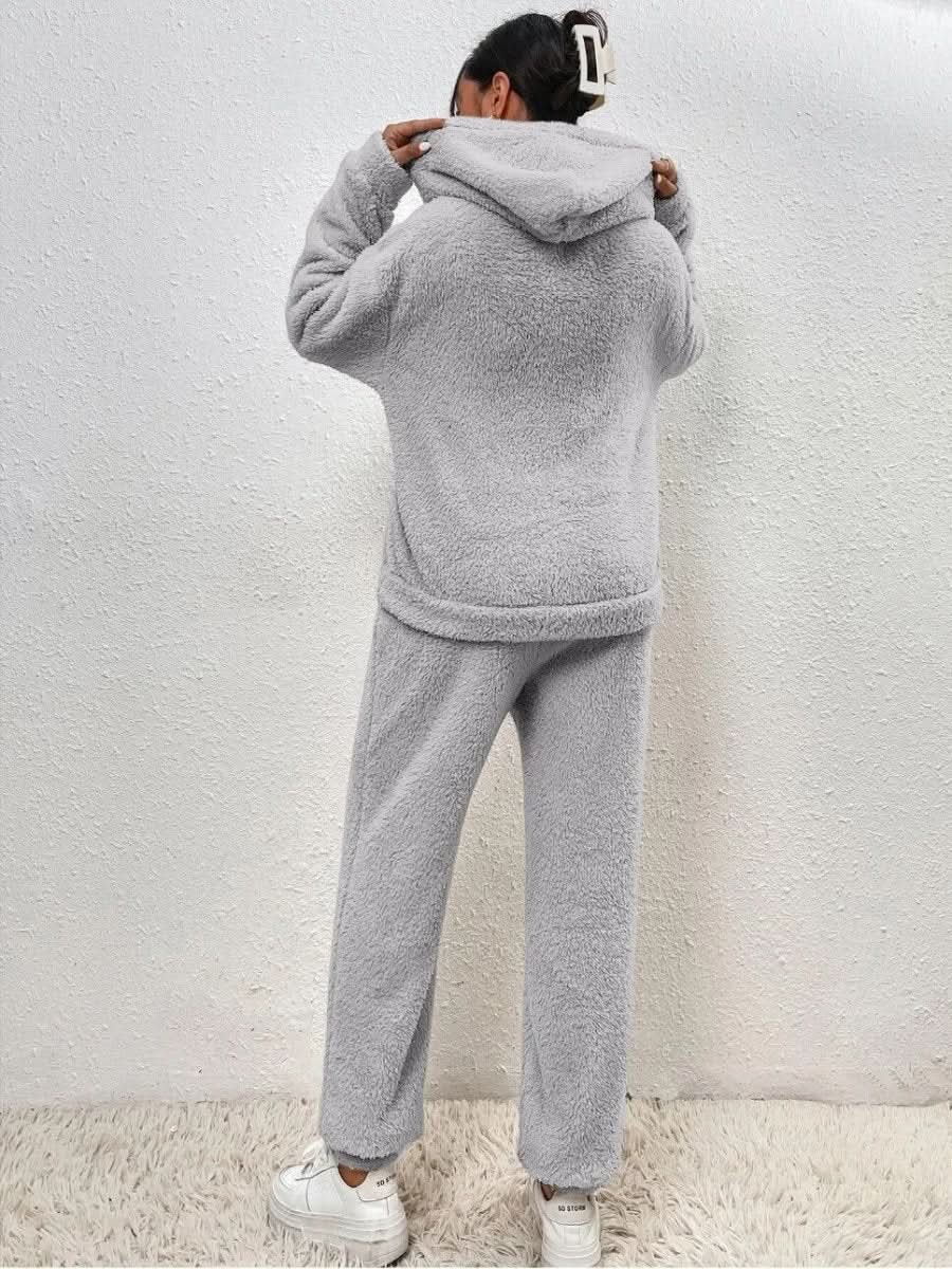 LANA Teddy Set – Hausanzug für Damen – Kuscheliger Komfort für Kalte Wintertage