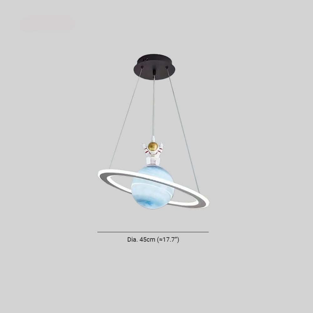 LED Planet Hängende Lampe – Kinderzimmer-Deckenlampe mit Planeten-Design & Sanftem Nachtlicht