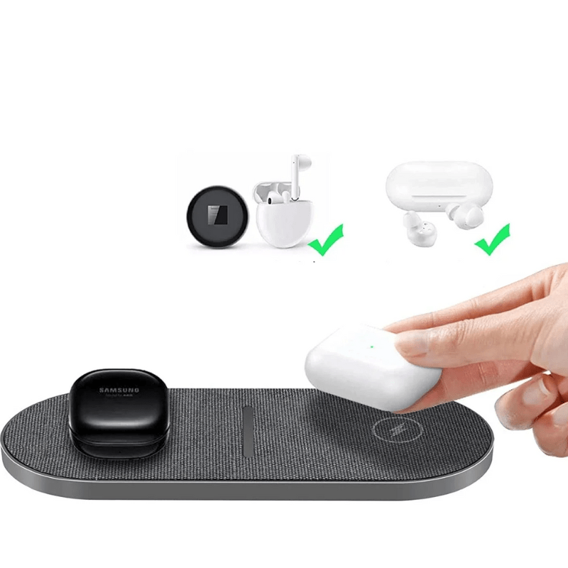 40W Kabellose Schnellladestation – Kabellose Schnellladestation Für iPhone, AirPods & Samsung