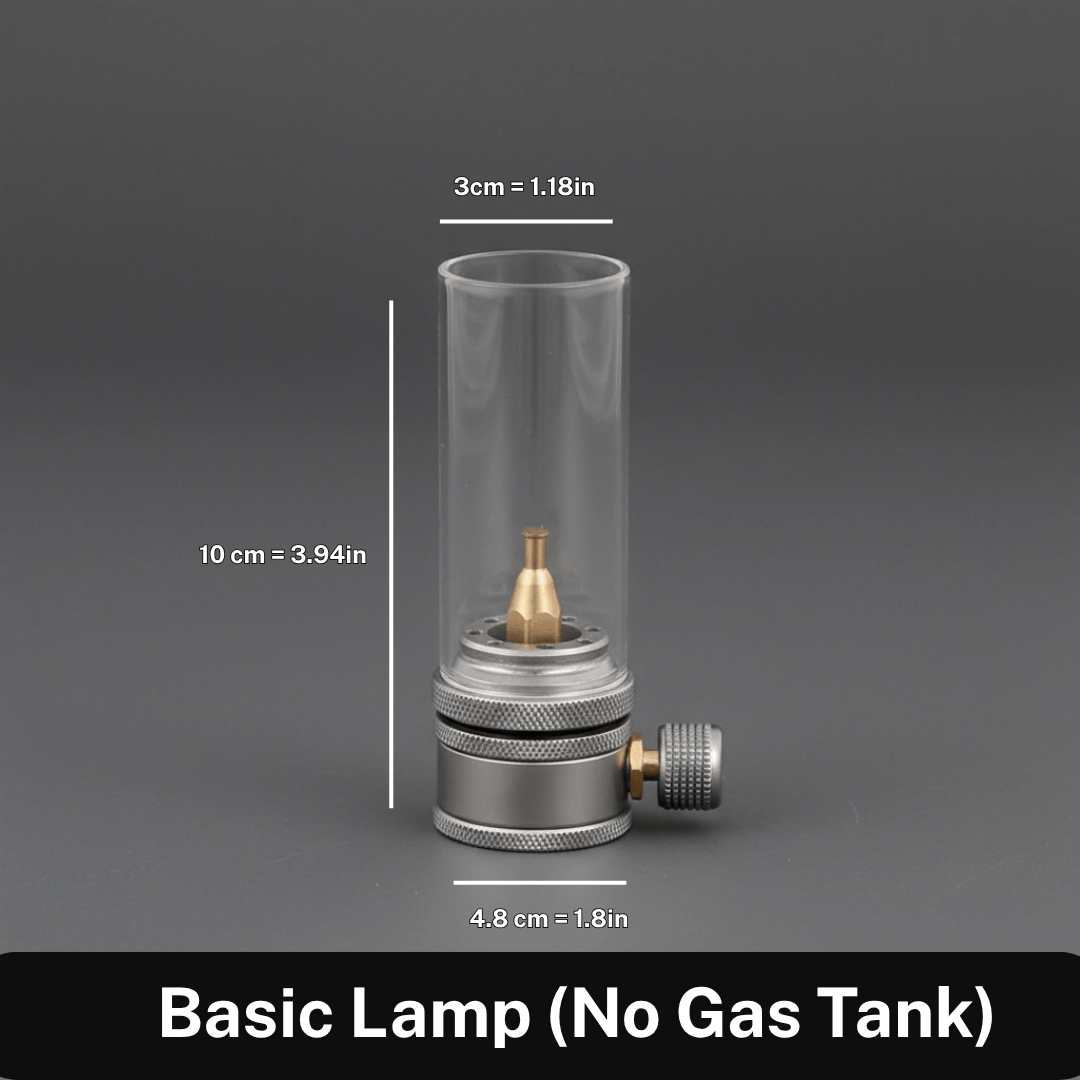 LUMETRA – Einstellbare Butan-Campinglampe für flexible Lichteinstellungen 9