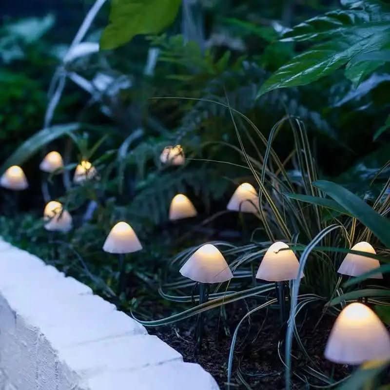 Lumina Pilz – Solarbetriebene LED-Pilzlichter Für Eine Magische Gartenatmosphäre