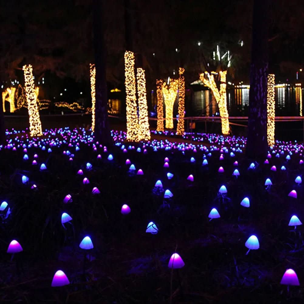Lumina Pilz – Solarbetriebene LED-Pilzlichter Für Eine Magische Gartenatmosphäre