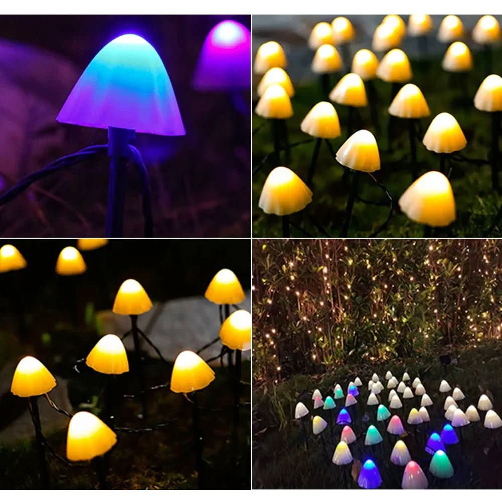 Lumina Pilz – Solarbetriebene LED-Pilzlichter Für Eine Magische Gartenatmosphäre