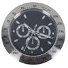 LUMINEX – Silent Stainless Steel Wall Clock with Glowing Hands 7