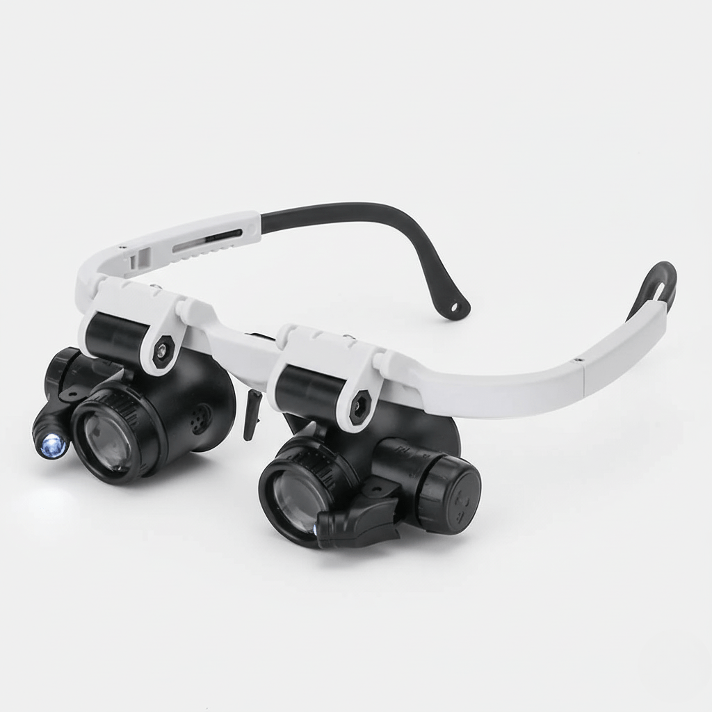LUMIVISOR – Verstellbare LED-Lupen mit 8- bis 23-fachem Zoom 0