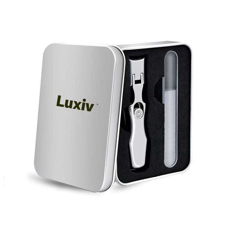 LUXIV Nagelknipser – Extra-Scharfer Nagelknipser Für Dicke Nägel Und Saubere Schnitte