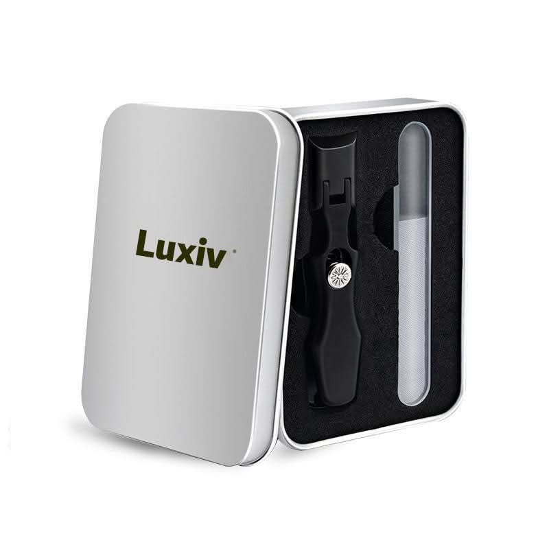 LUXIV Nagelknipser – Extra-Scharfer Nagelknipser Für Dicke Nägel Und Saubere Schnitte