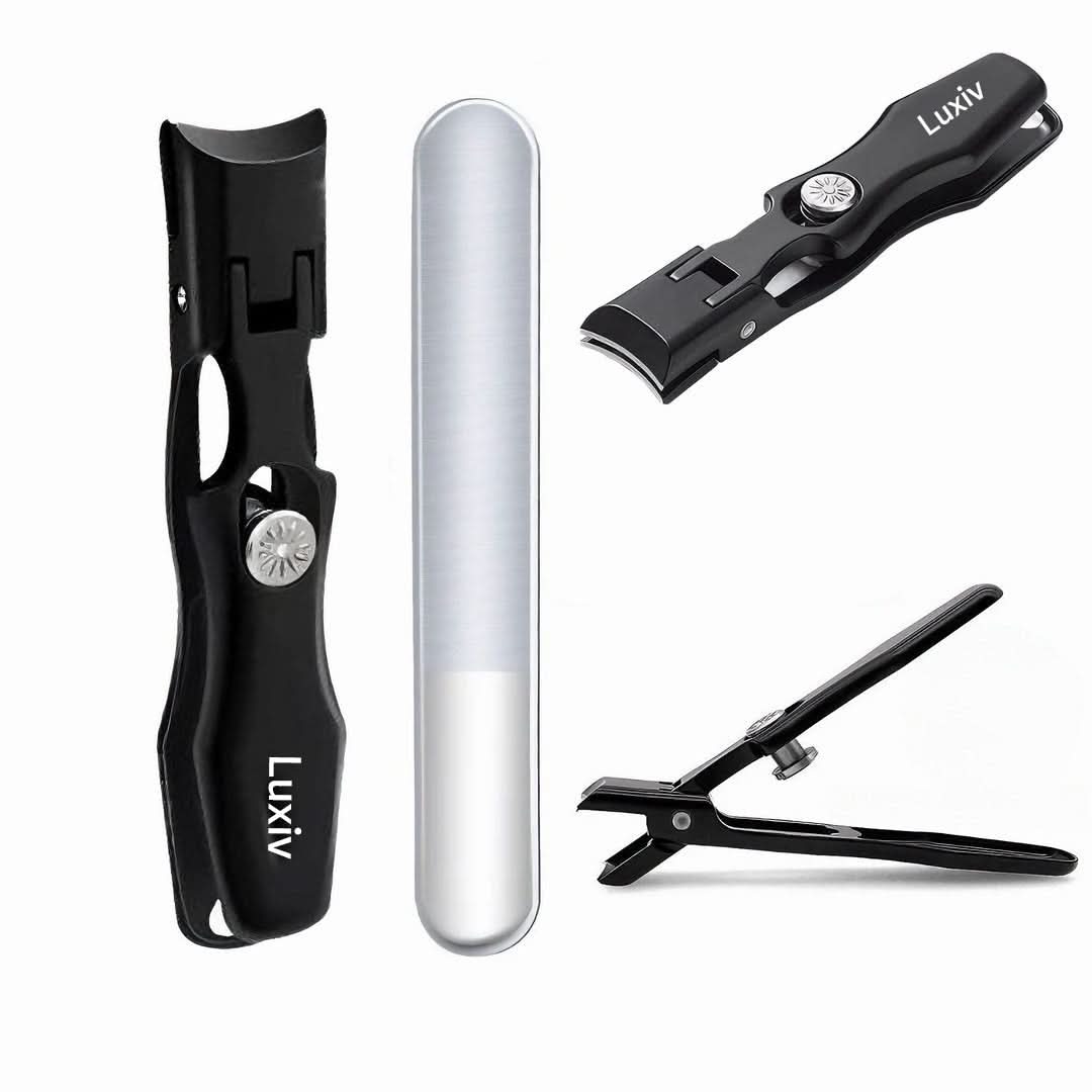 LUXIV Nagelknipser – Extra-Scharfer Nagelknipser Für Dicke Nägel Und Saubere Schnitte