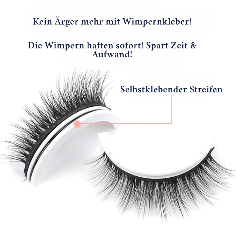 WimpernPerfekt – Wiederverwendbare Selbstklebende Wimpern Für Dramatische Auftritte