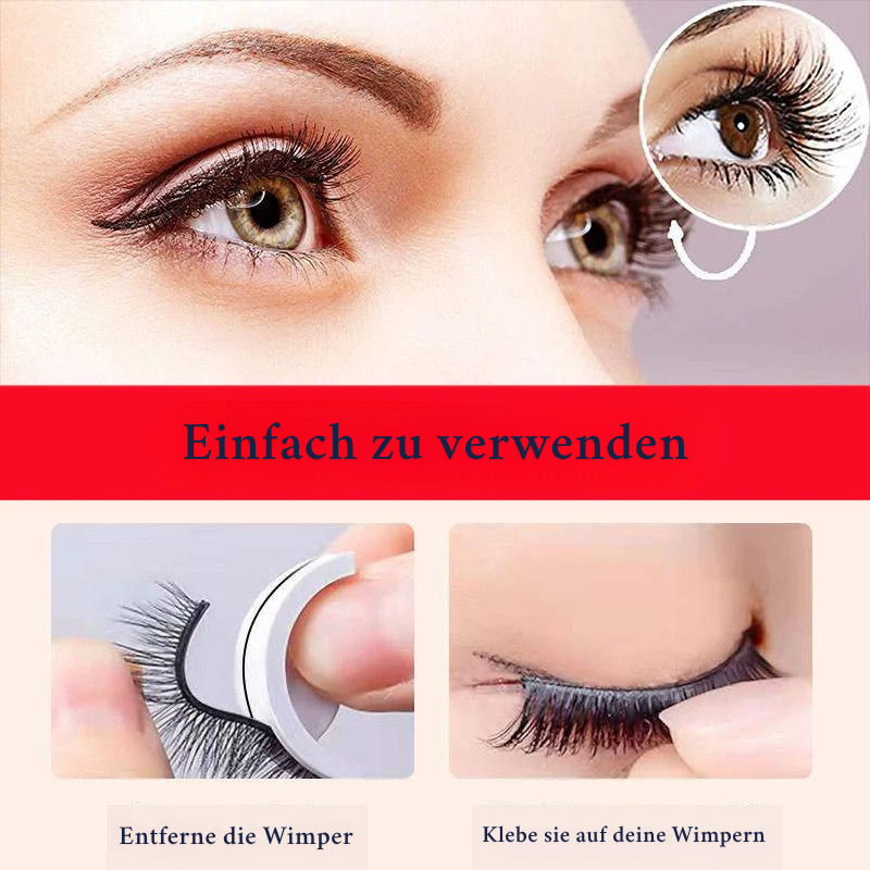 WimpernPerfekt – Wiederverwendbare Selbstklebende Wimpern Für Dramatische Auftritte