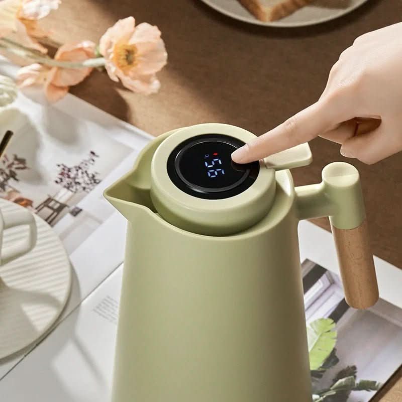 Lattea Pure – Robuste Thermoskanne Aus Edelstahl, Auslaufsicher Und Stilvoll