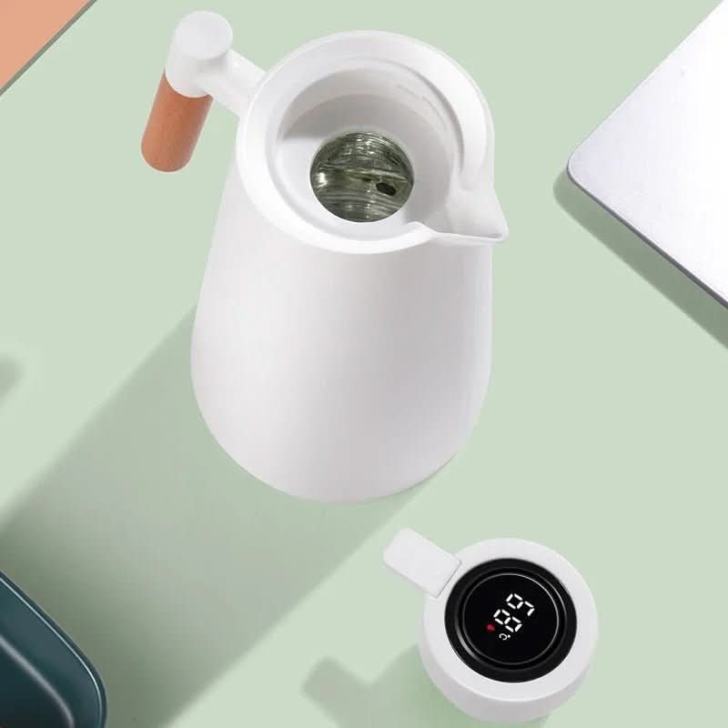 Lattea Pure – Robuste Thermoskanne Aus Edelstahl, Auslaufsicher Und Stilvoll