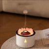LavaMist Flammenbefeuchter | Aromatherapie-Diffusor & Nachtlampe | Realistischer Feuereffekt | Luftreiniger für Zuhause 2