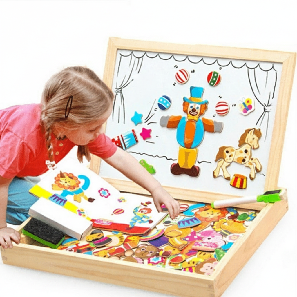 ArtMagnet Tafel – Magnetische & Klassische Tafel Holz Für Kinder – Kreativität Und Lernspaß Überall