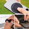 Magnet-VACUUM Handy Holder UNIVERSAL for Car Air Vent including Magnet-VACUUM Patch