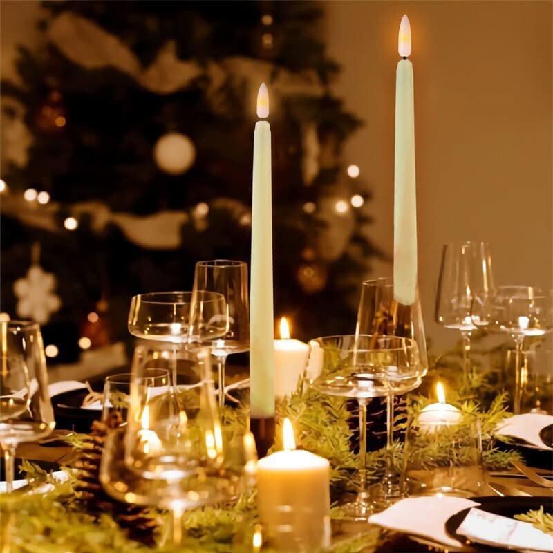 LumiKerze – Stehende LED-Stabkerzen Mit Fernbedienung