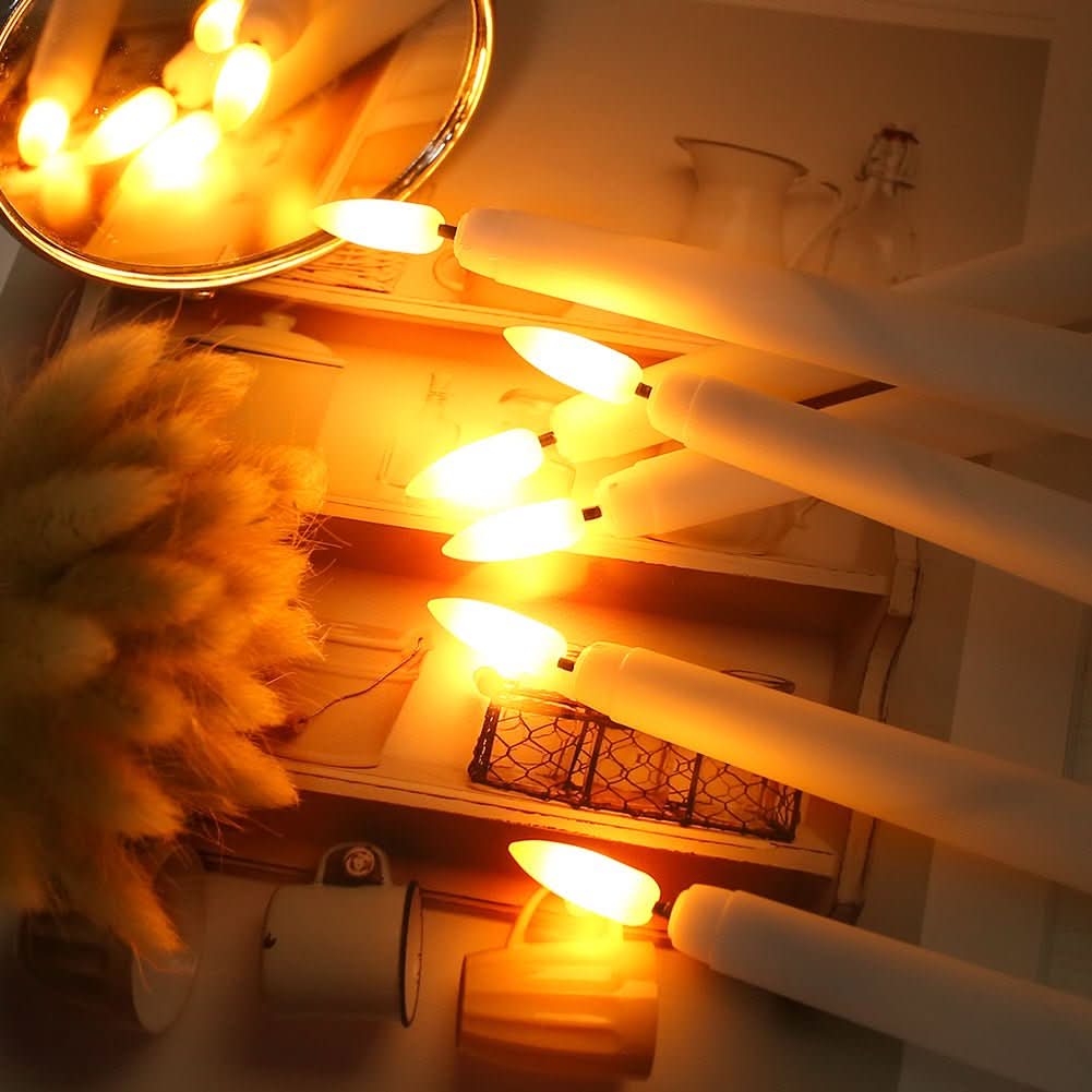 LumiKerze – Stehende LED-Stabkerzen Mit Fernbedienung