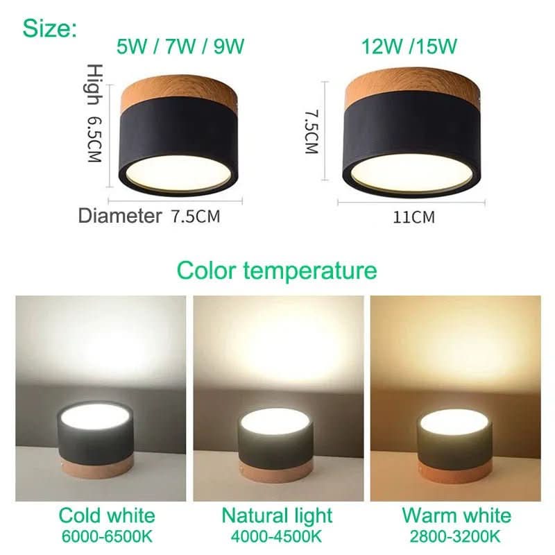 LumiNord – Moderne Dimmbare LED Deckenleuchte im Nordisch Design